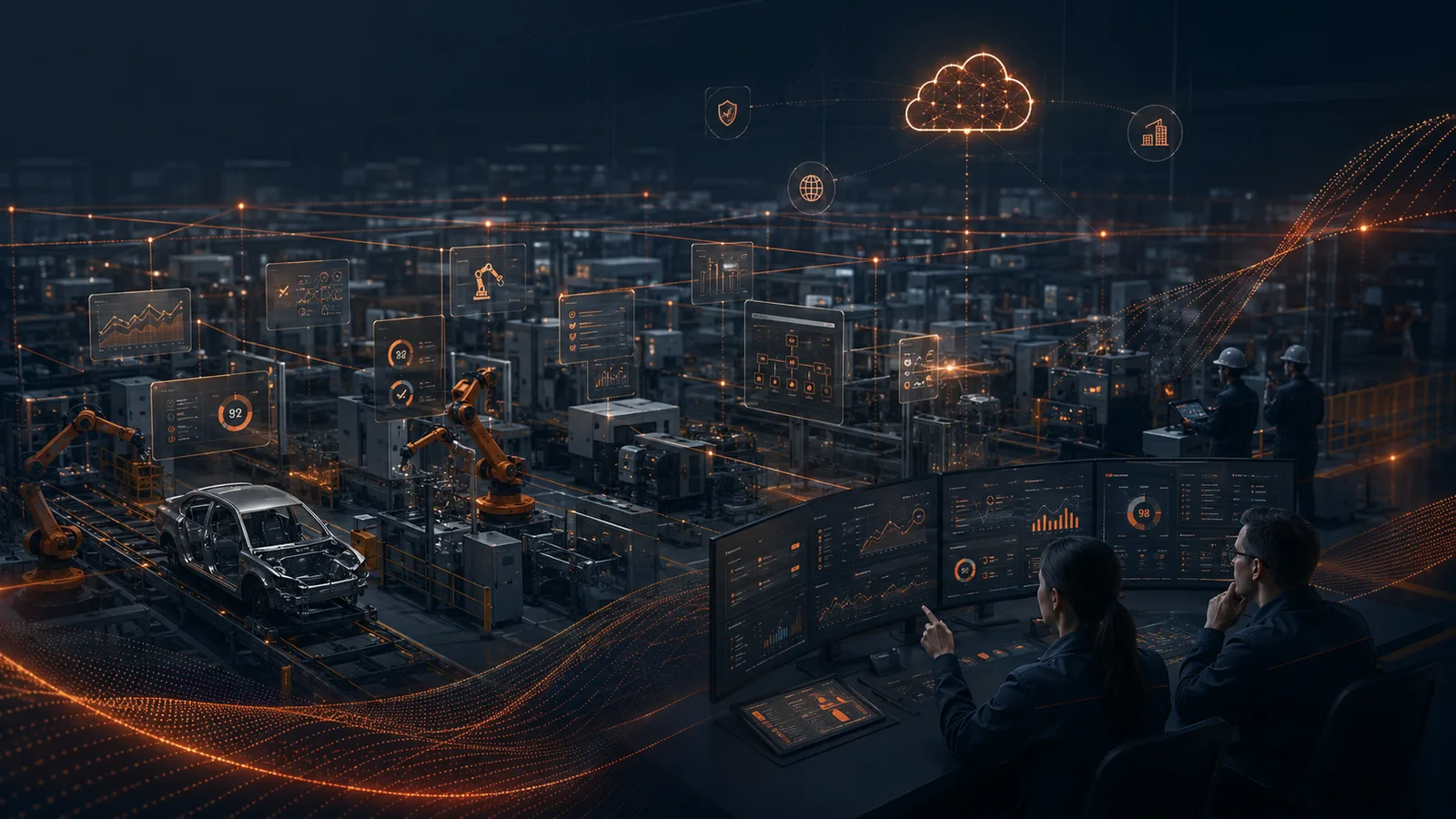 Fabrix manufacturing execution system across a connected smart factory